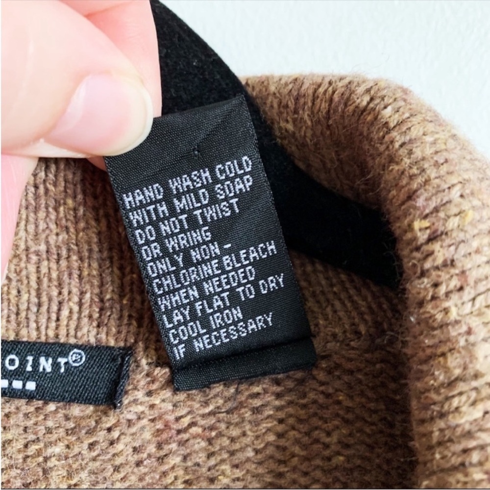 Reference Point Wool Blend Christmas Cardigan Med… - image 5